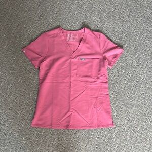 Pink FIGS Catarina Scrub Top